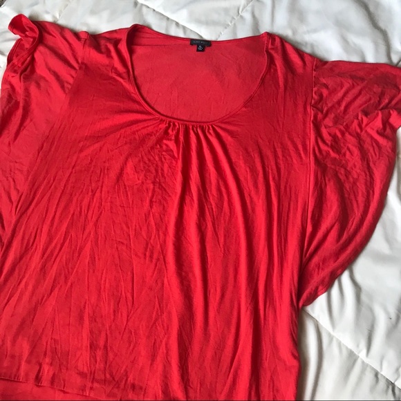 Nine West Tops - Nine West | Scarlet Butterfly Sleeve Top